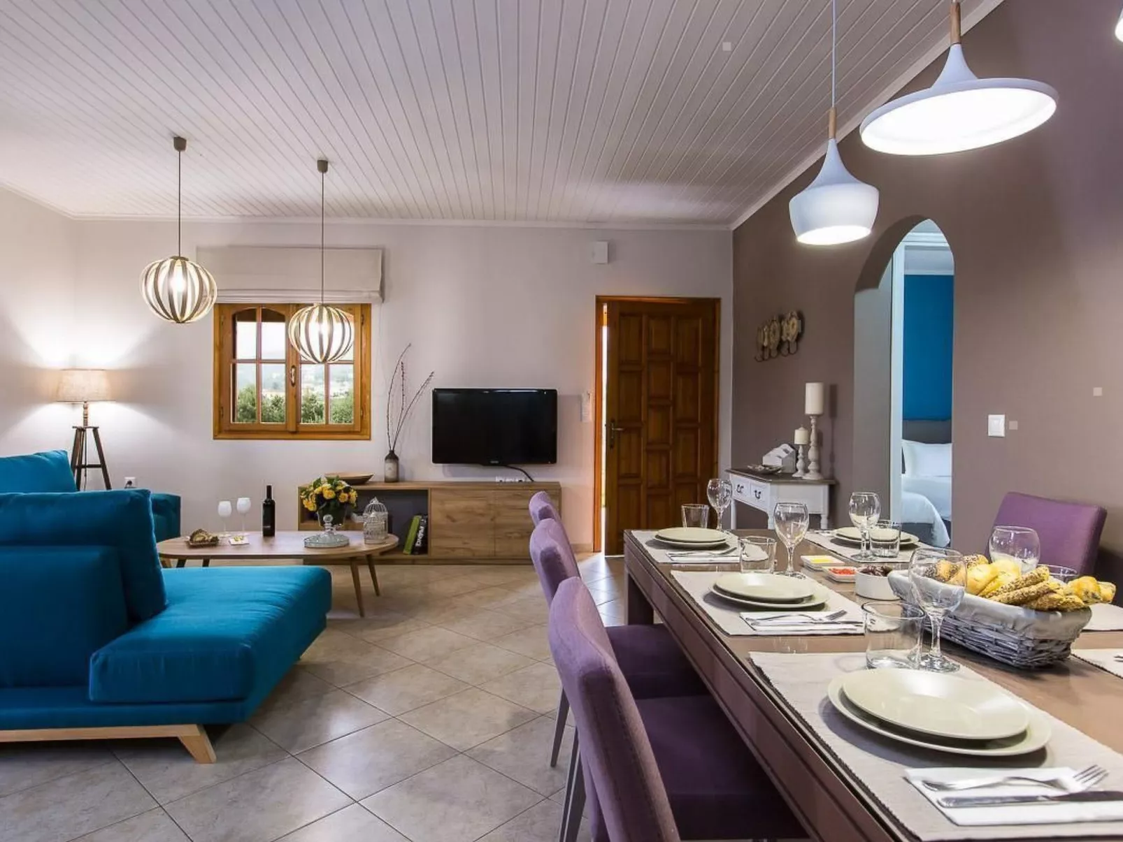 Großes Ferienhaus in Arkadi mit Großer Terrasse-Image-tags.info