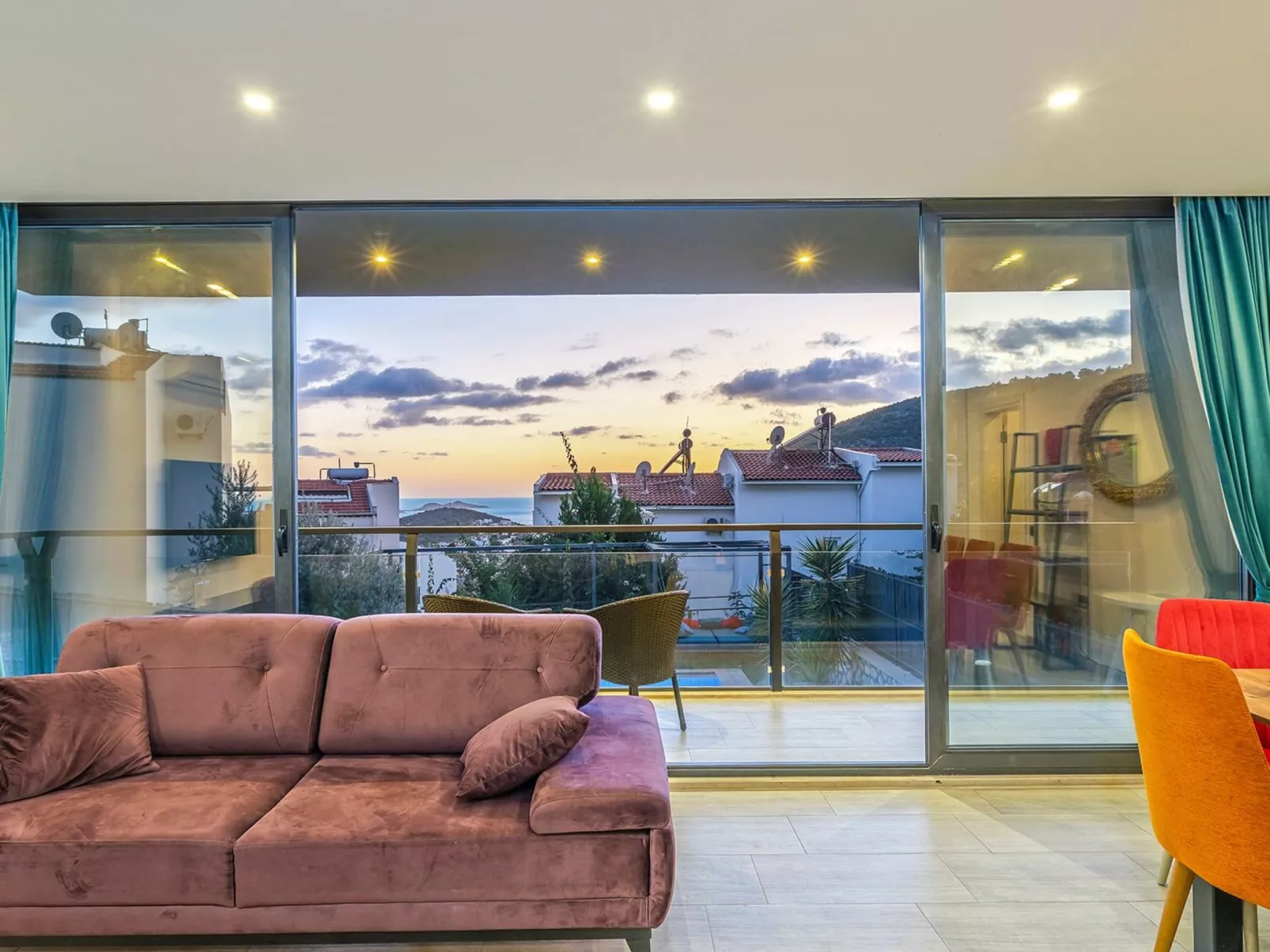 Villa in Kalkan nähe Zentrum und Meer für 8 P.-Inside