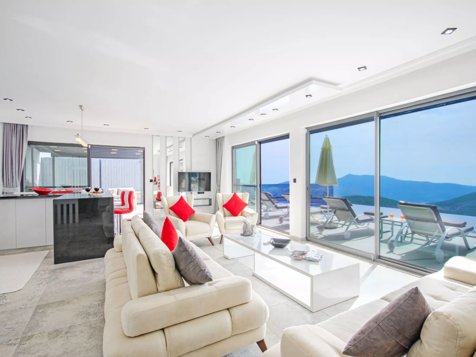 Moderne Villa-Inside