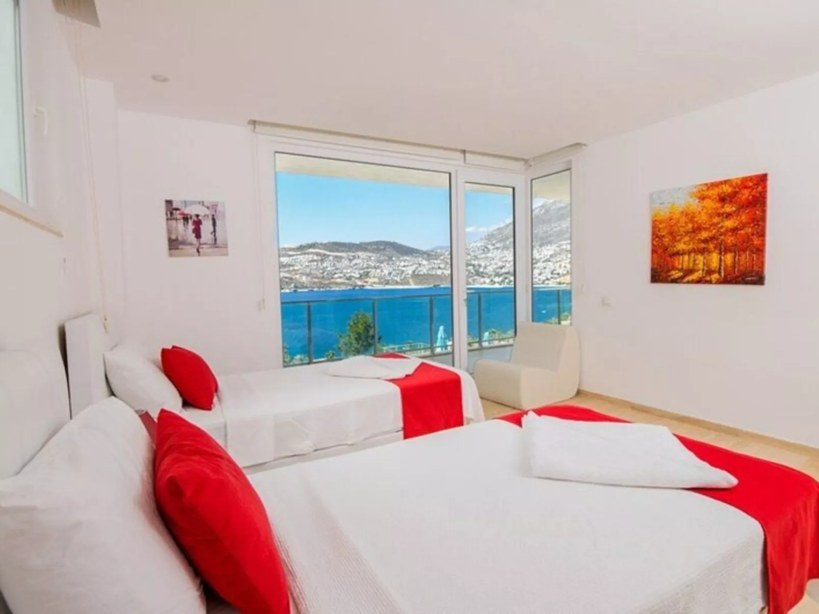 6 Personen nähe Strand-Drinnen