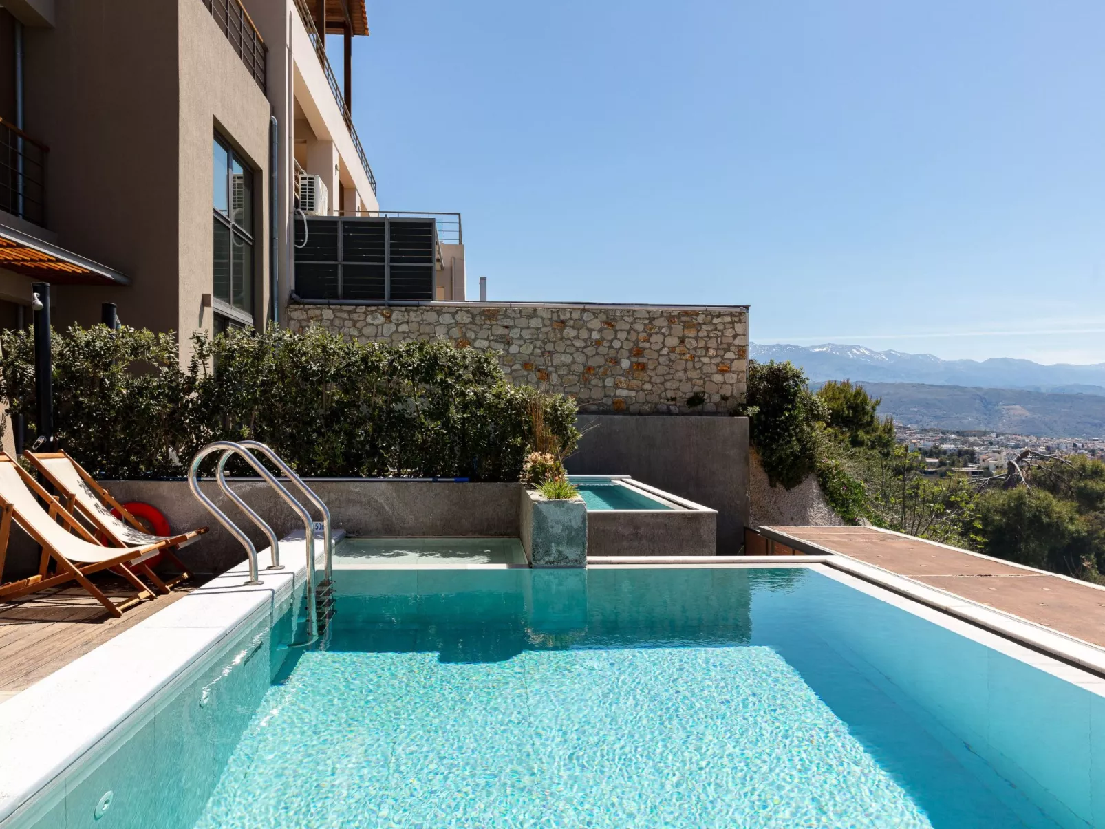 Omnia Villa 1-''Beheizter'' Pool und atemberaubender Meerblick-Outside