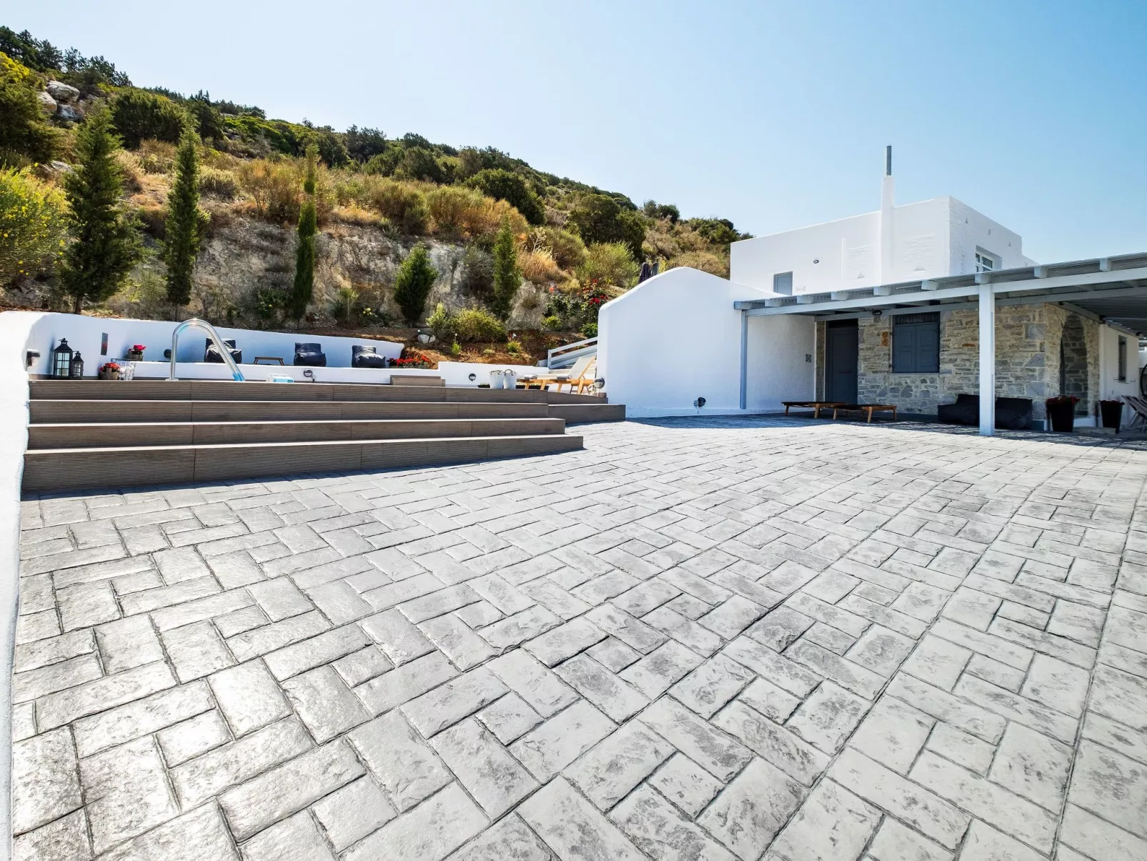 Villa Amphitrite auf der traumhaften Insel Paros-Outside