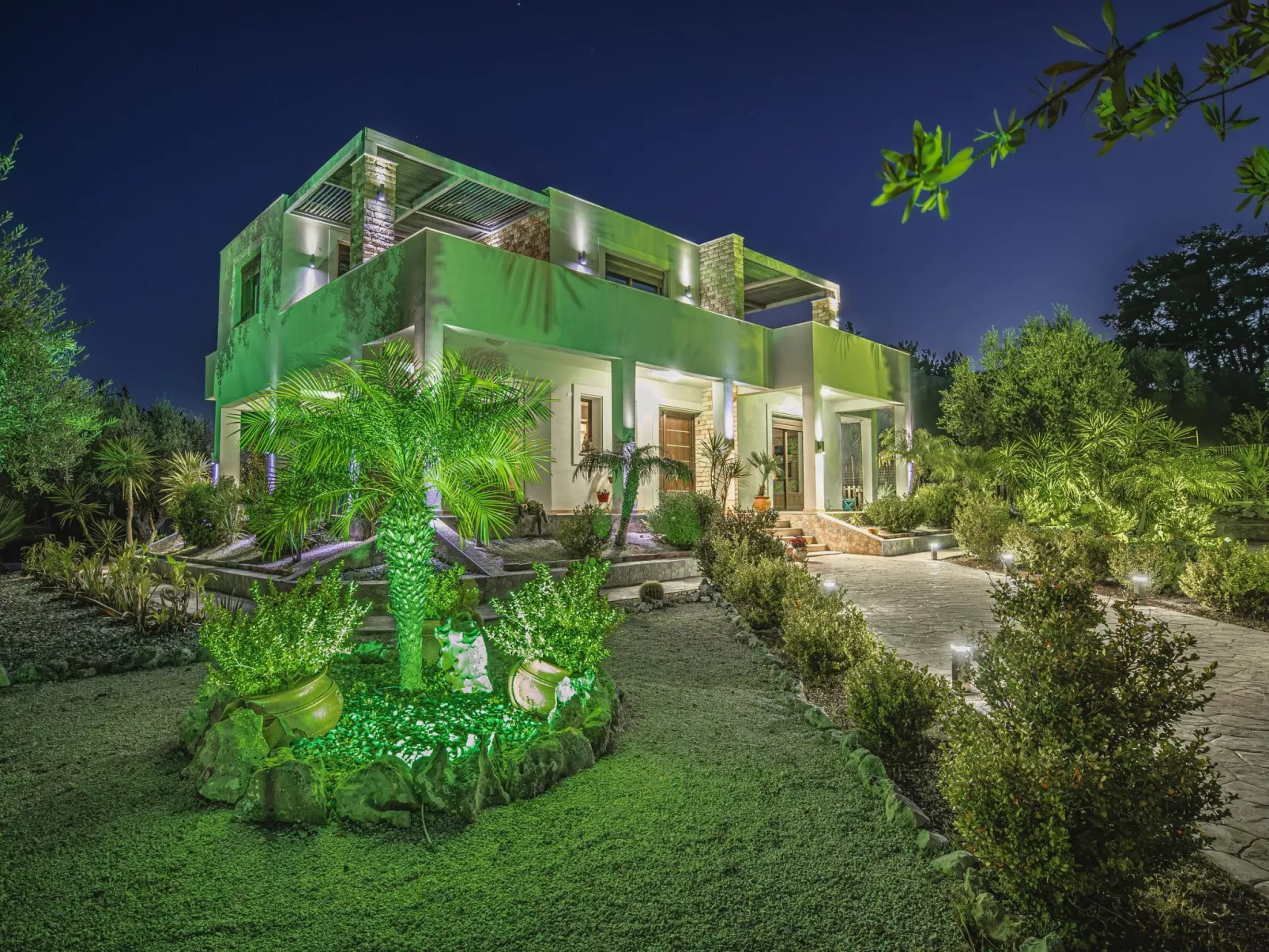 Physis Luxus-Villa-Outside