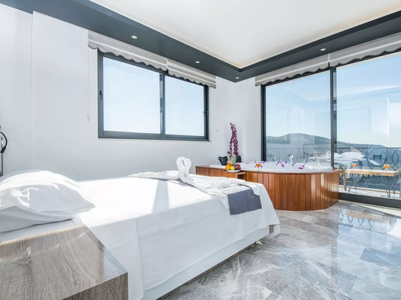 Villa Starline 1 mit Meerblick in Antalya-Kalkan-Inside