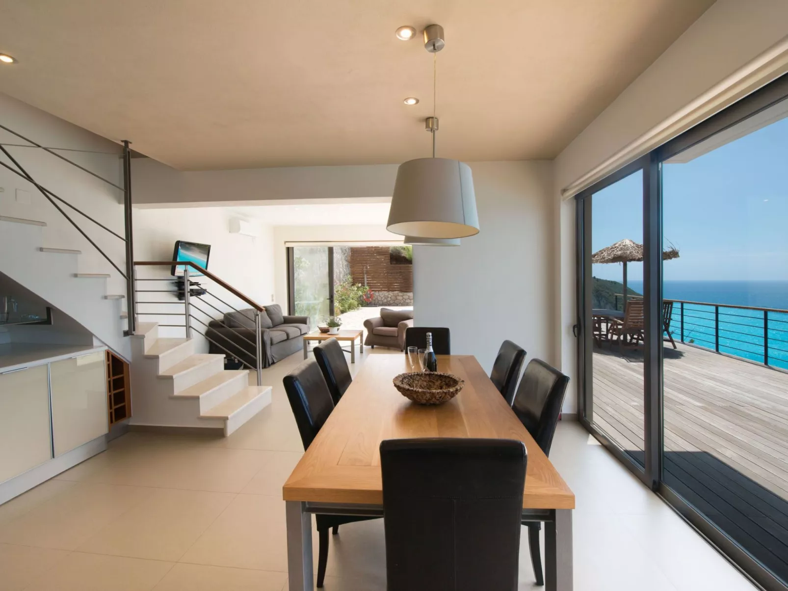 Schönes Haus in Lefkada mit privatem Pool und malerischer Aussicht-Drinnen