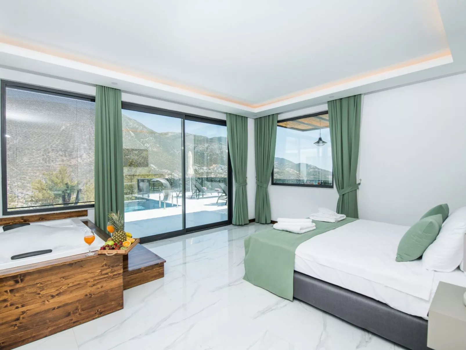 Villa Niro in Kalkan Incebel-Drinnen