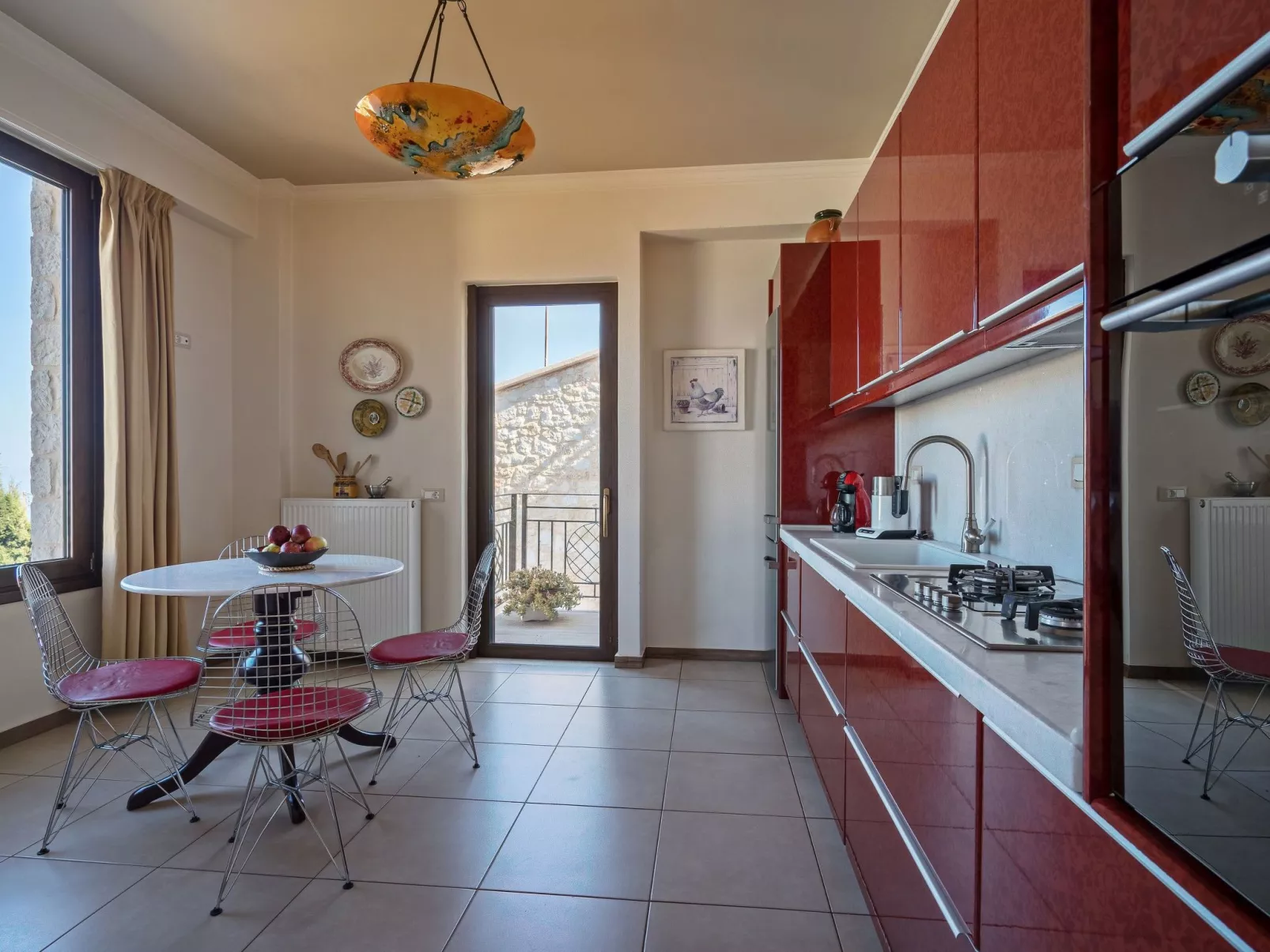 Hochzeit Villa Anemomylos Beheizter Pool Jacuzzi-Dedans