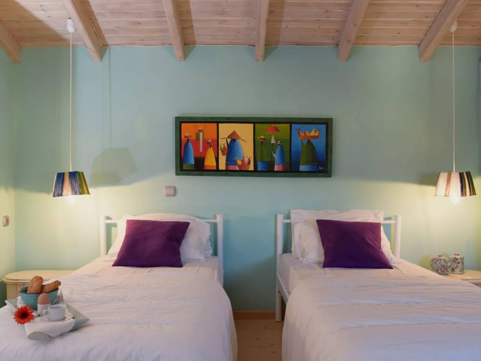 Charmantes Steinhaus in Agios Matheos-Inside