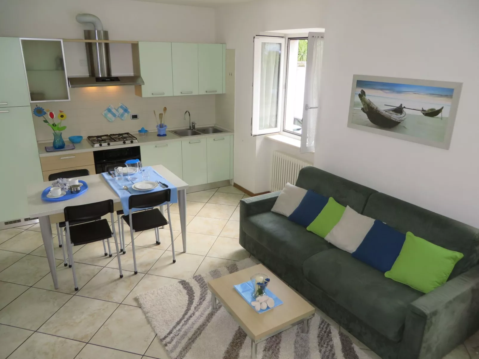 Familienwohnung mit Balkon BV2-Drinnen