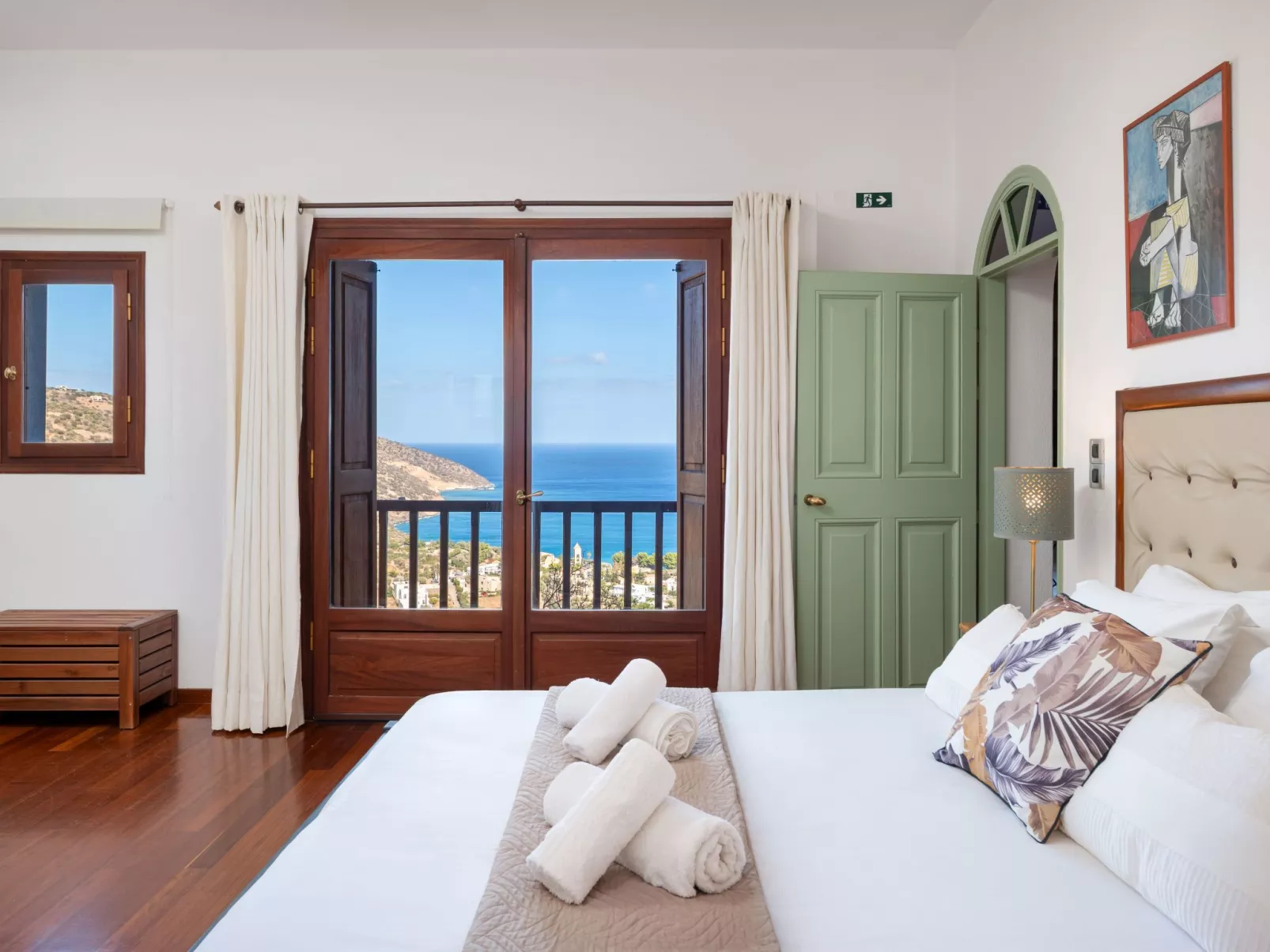 Villa "Mirabello suites" mit herrlicher Aussicht-Drinnen