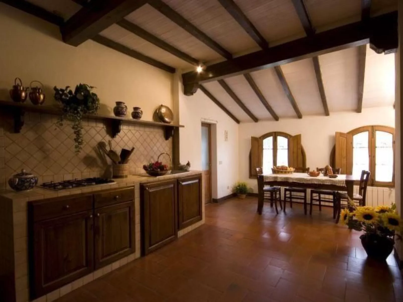 Santinovo archi Wohnung mit Schwimmbad-Drinnen