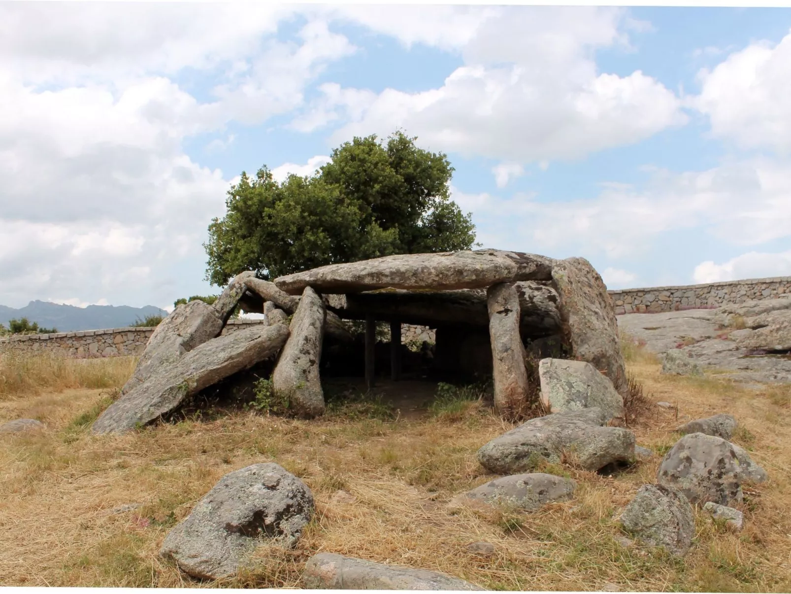 Stazzo mit Garten in Luogosanto-Outside
