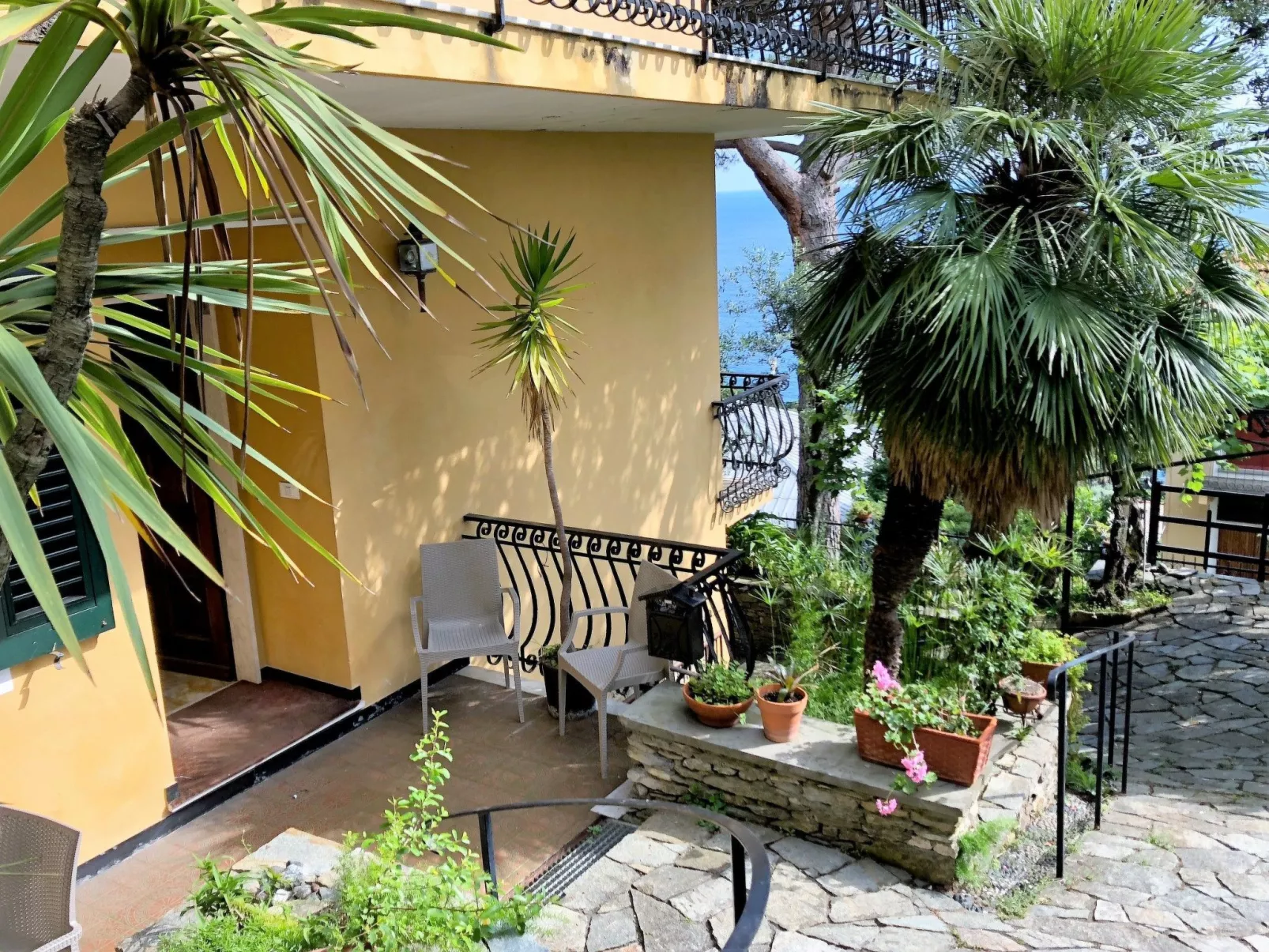 Wohnung in Pieve Ligure mit Terrasse-Dehors