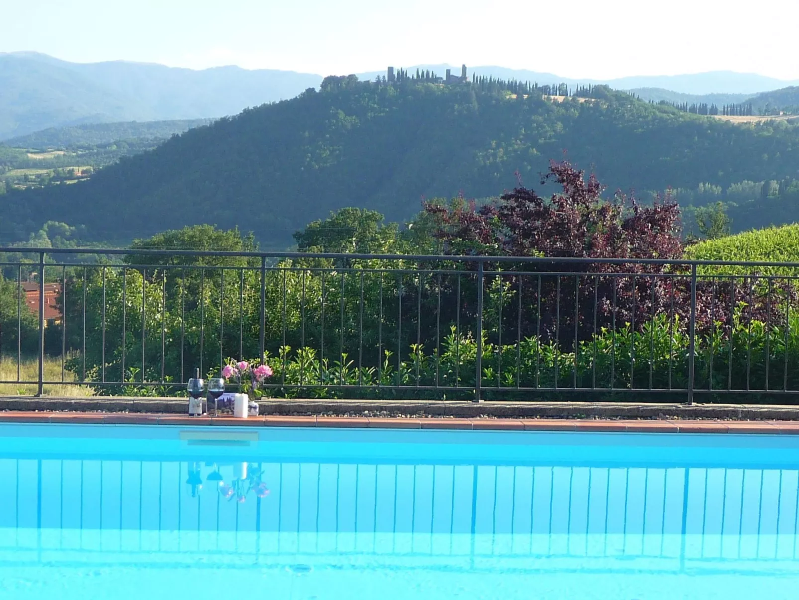 Magnolienhaus mit Pool zwischen Florenz und Arez-Dehors