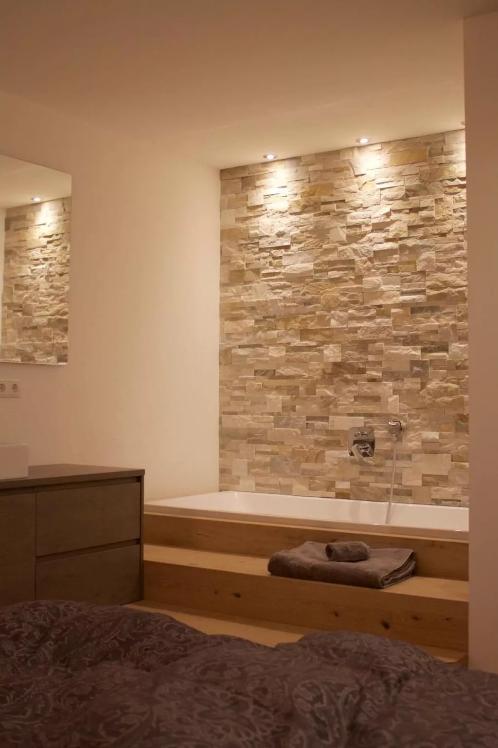 Apartment mit Balkon-Drinnen