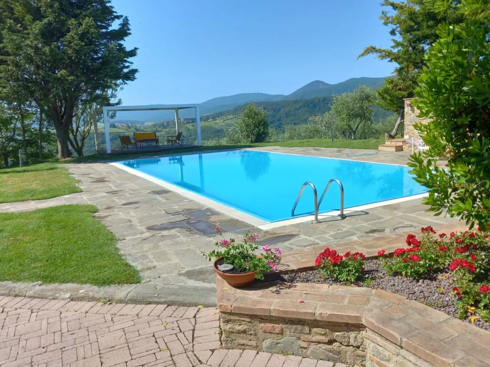 'Riparossa' mit Pool-Outside