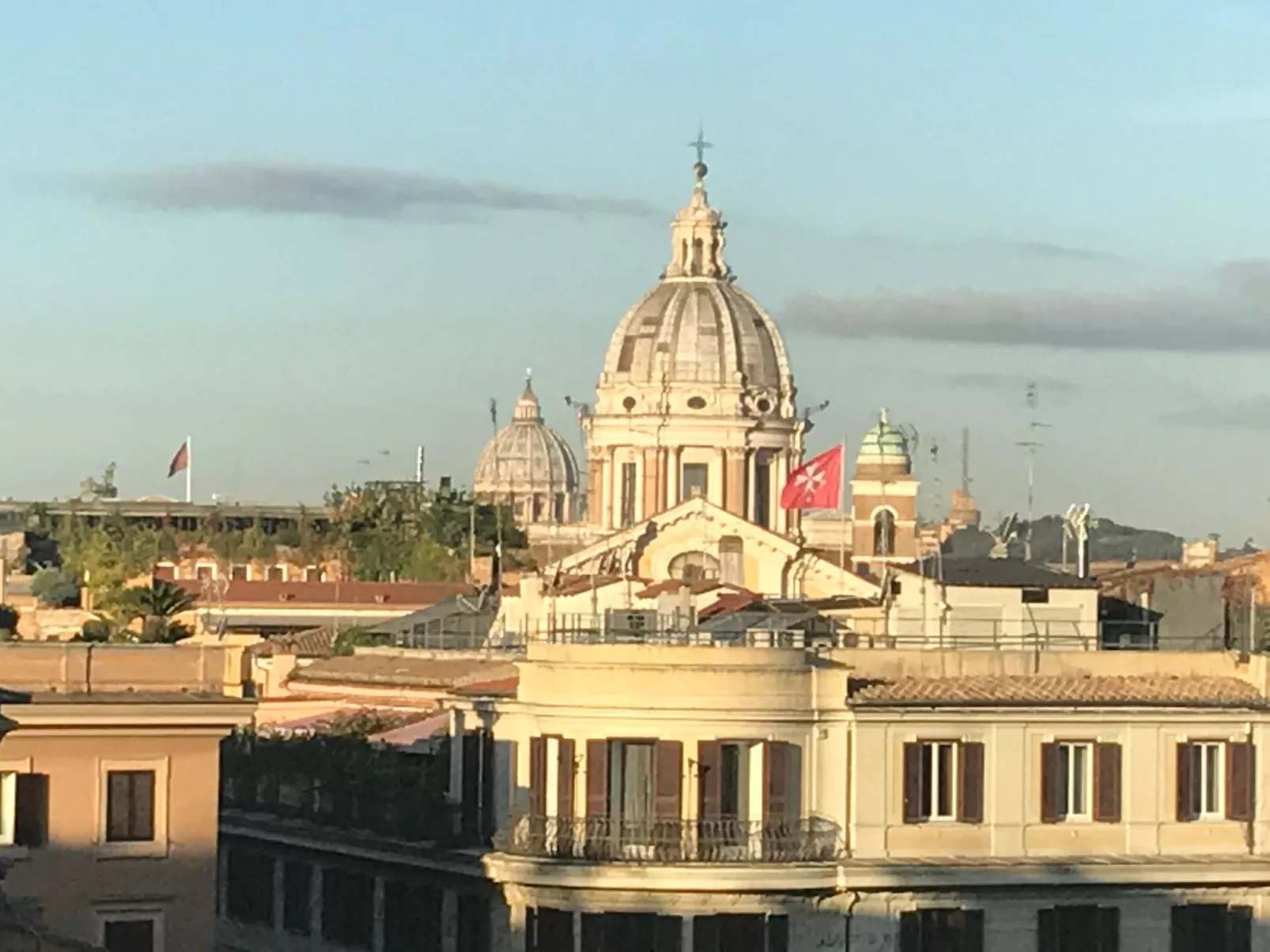 Spanische Treppe Rom Blick-Outside
