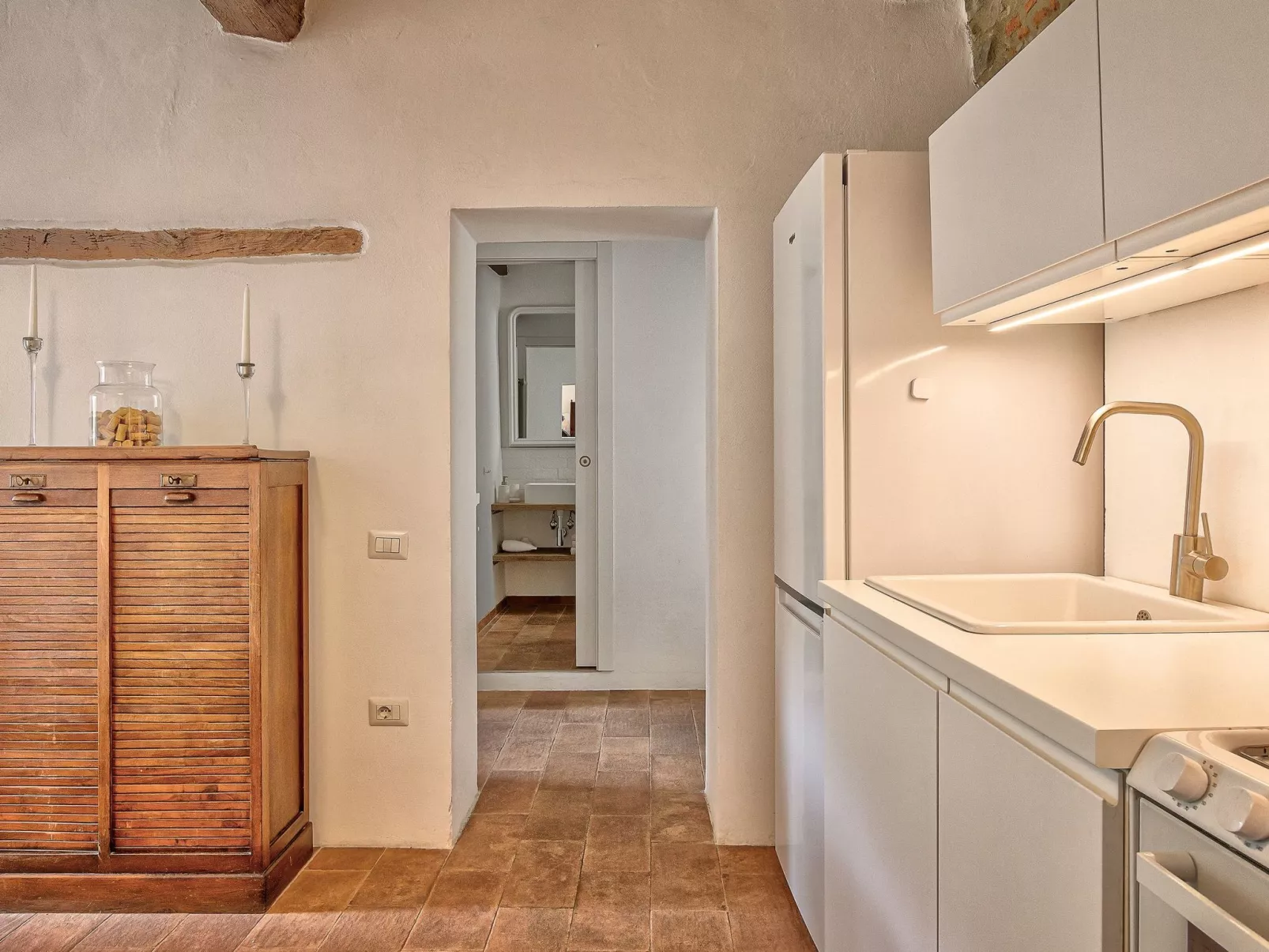 Charmante toskanische Wohnung mit Balkon und Blick.-Inside