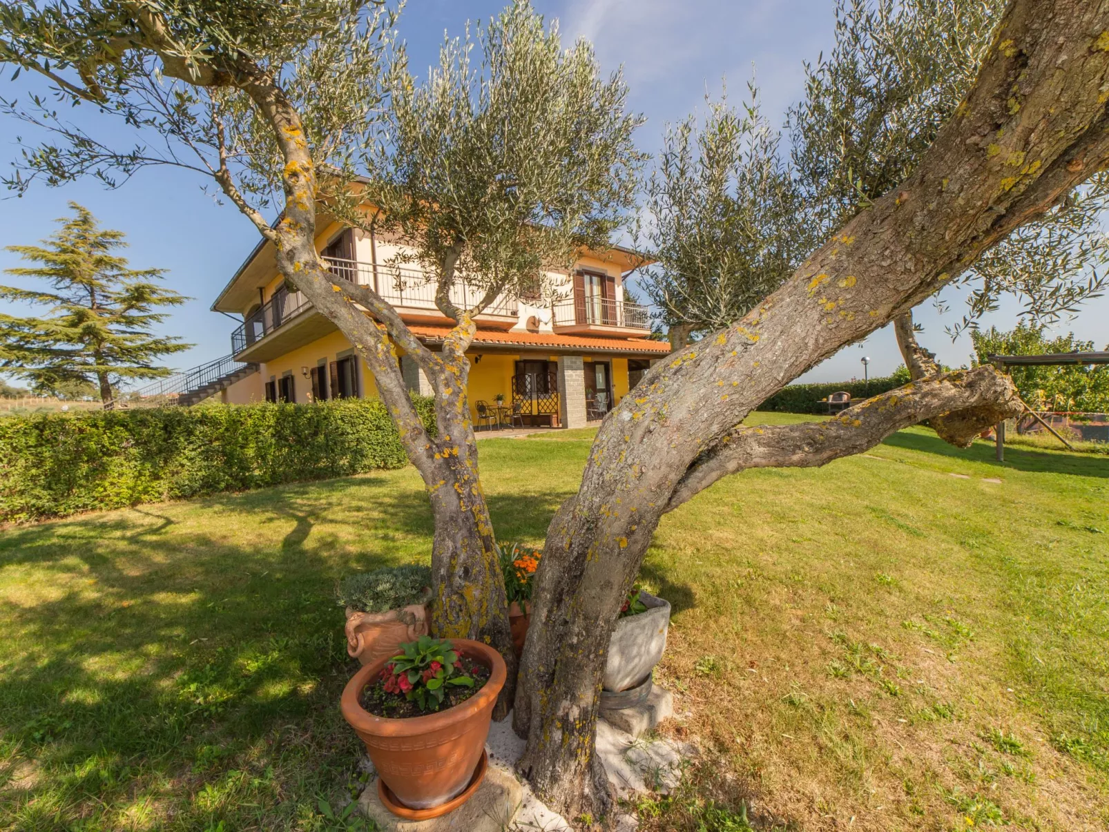 Wohnung 'Sunflower' mit Privatparkplatz-Dehors