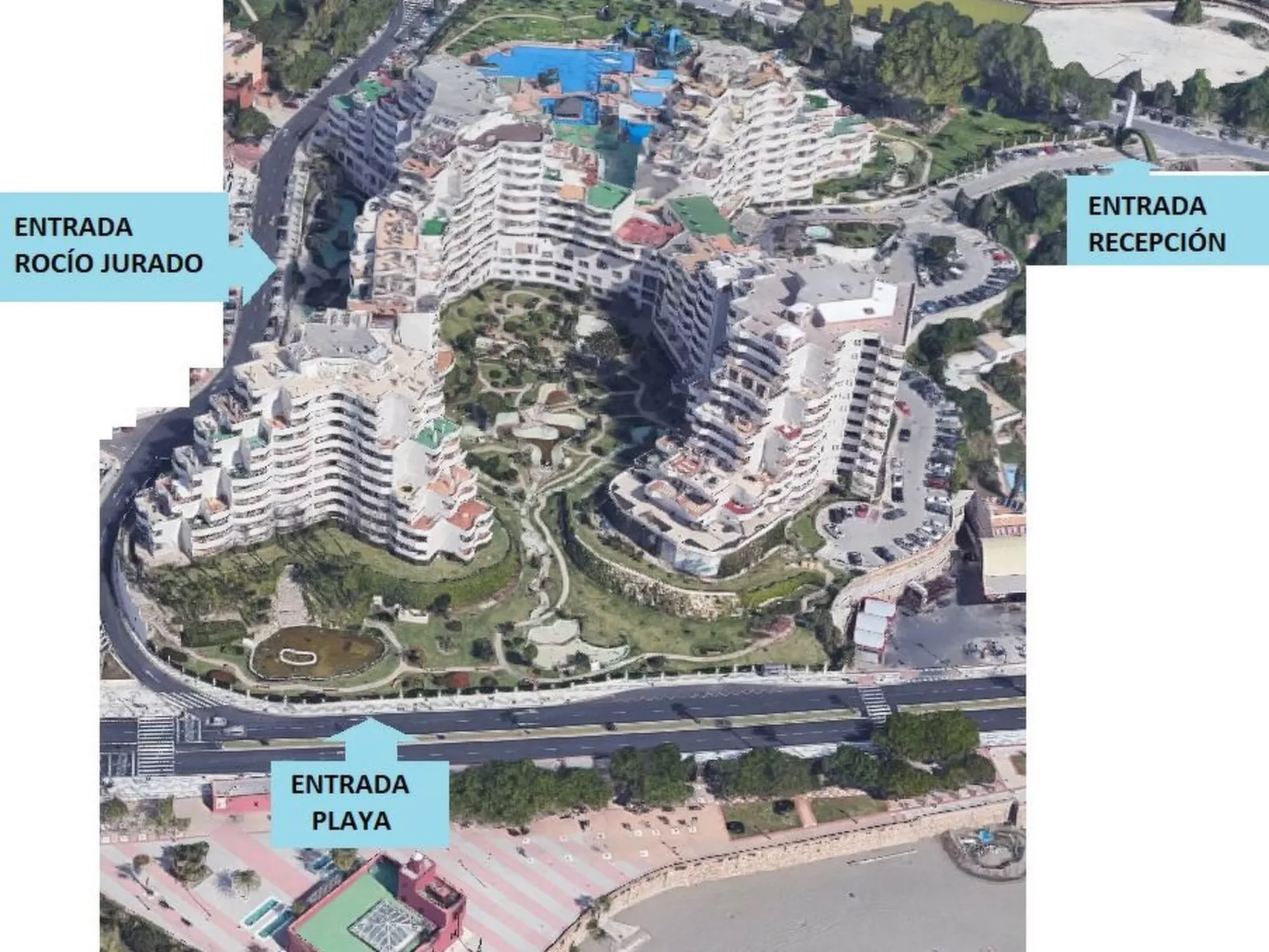 BENALBEACH DE LUXE an der BEACH FRONT LINE-Outside