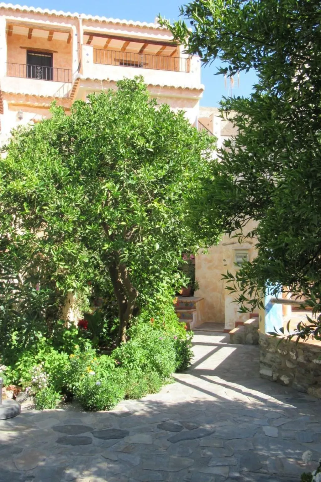 Eine Oase der Ruhe mitten in der Stadt-Dehors