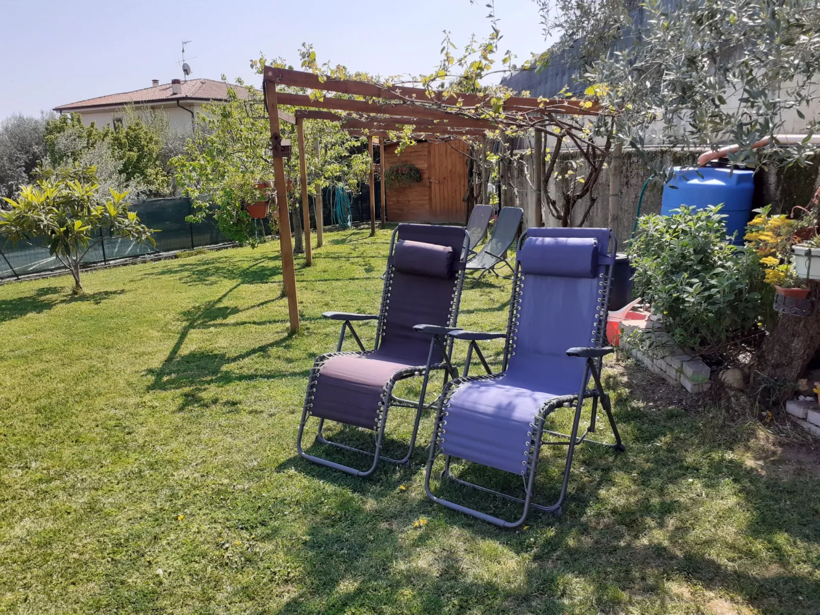 Appto. "Villa La Veranda" mit Garten und Pool-Outside