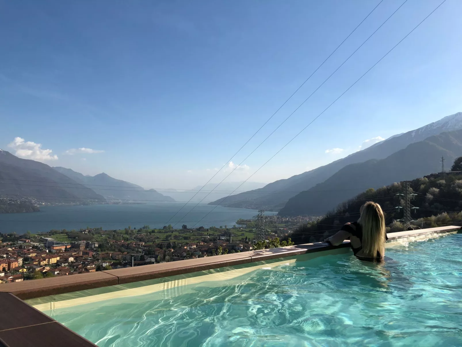 'Casa Domenica' mit Blick aufs Wasser-Draußen