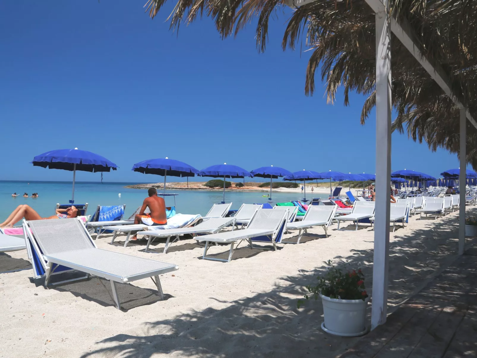 Villa Stelladali 100 m vom Sandstrand entfernt-Draußen