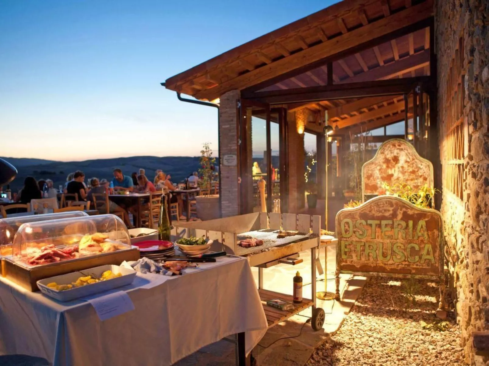 Wohnung "Villa I Spazio" mit Pool - Dehors