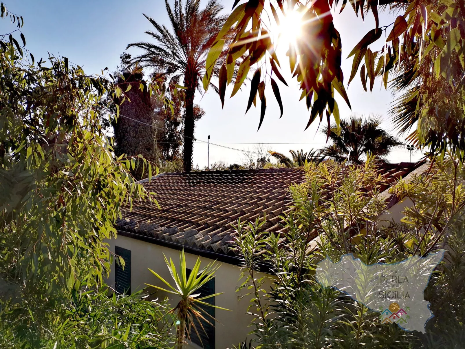Schöner Bungalow direkt am Sandstrand auf Sizilien-Outside