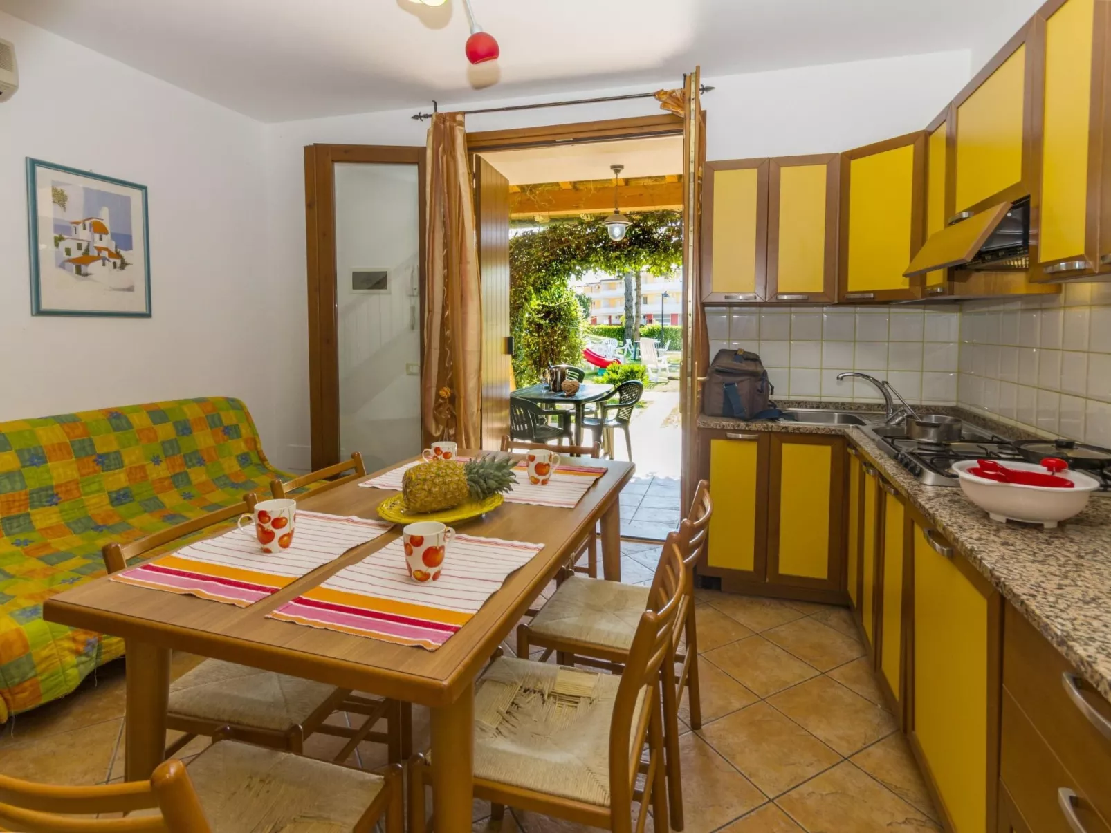 Villa für 6 Personen ca. 50qm Seestern 6A-Drinnen