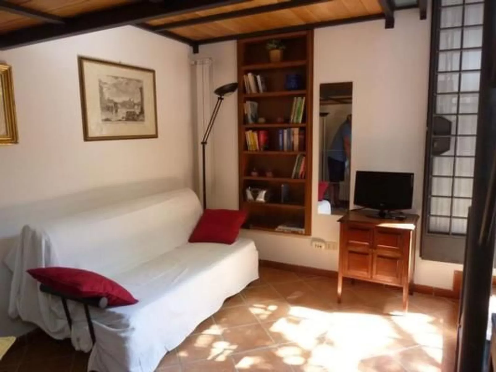 Helles Ferienhaus in Trastevere-Drinnen