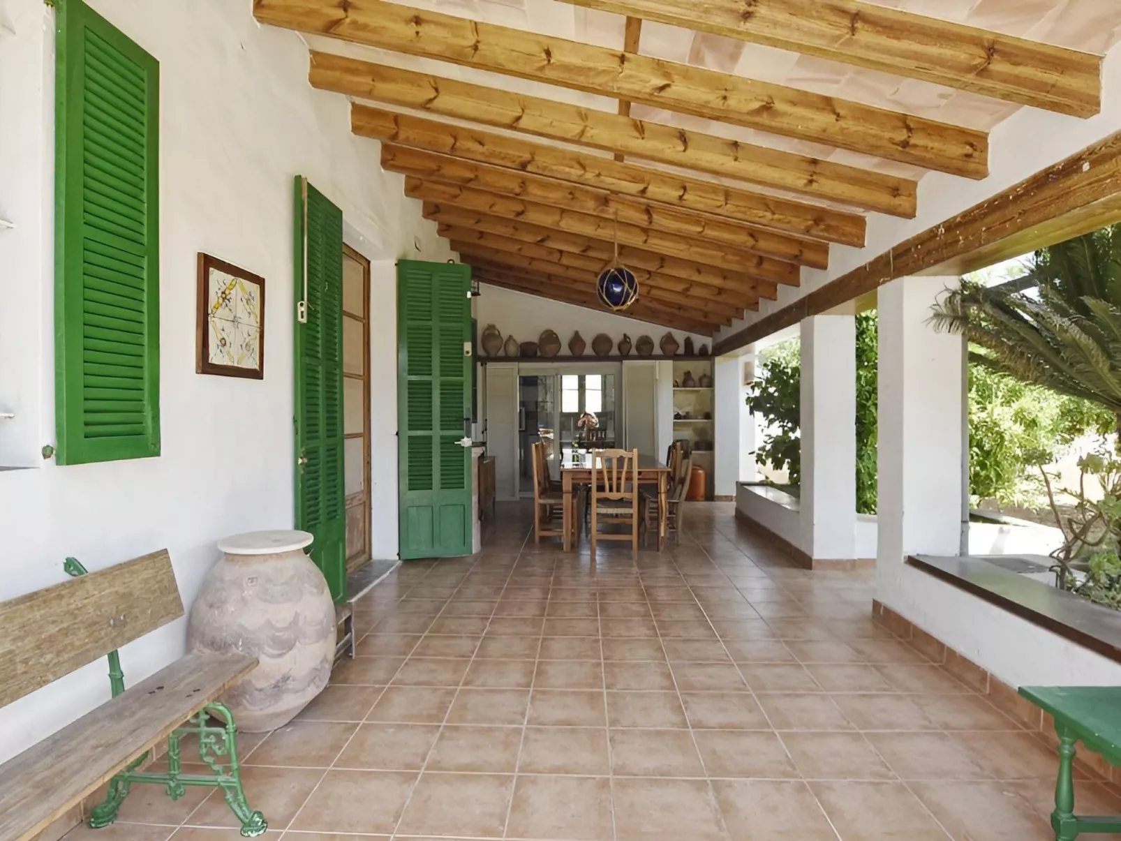 Finca "Valls" mit Garten, Grill und Terrasse-Draußen