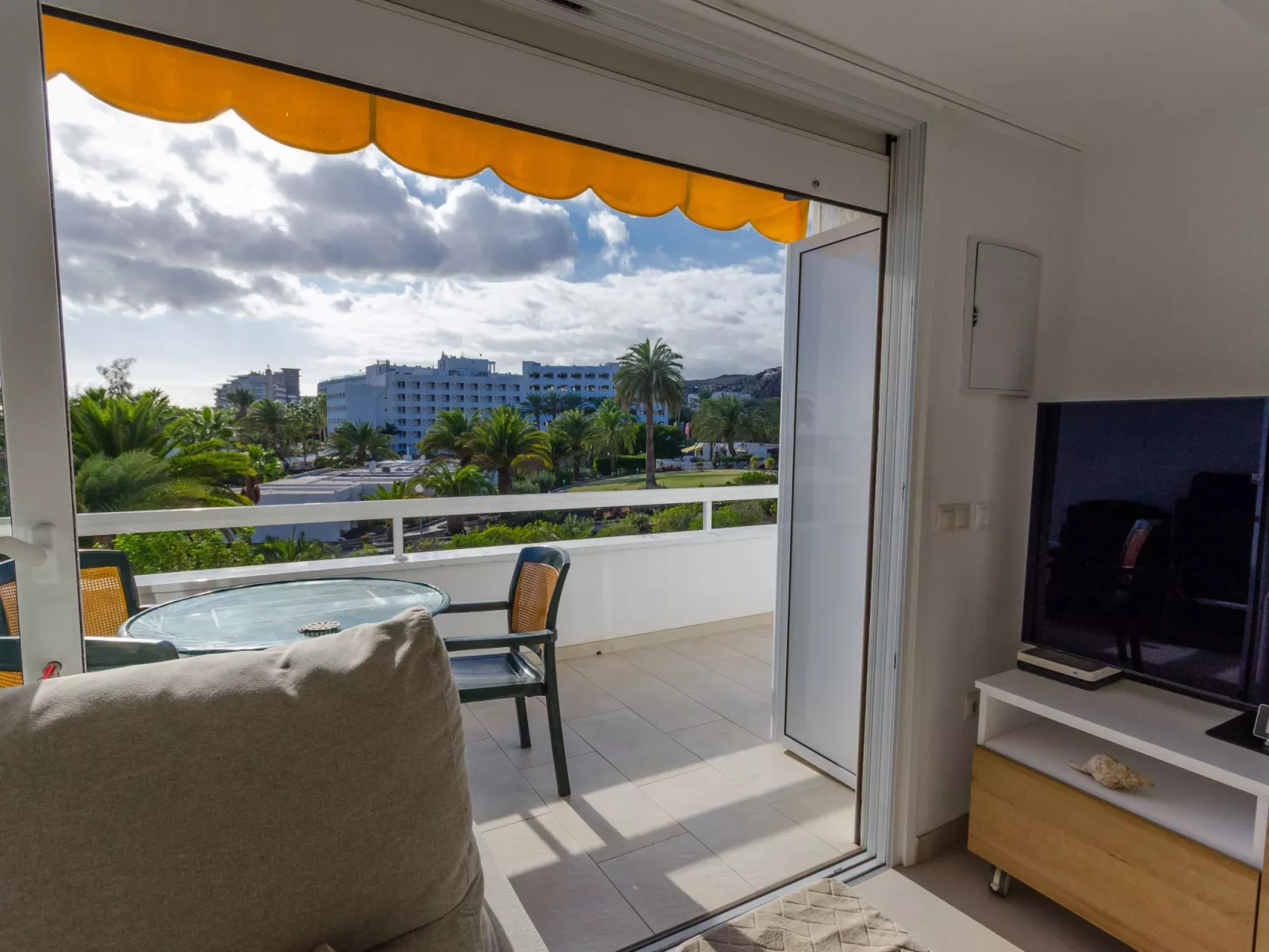 Terrassenwohnung mit zwei Schlafzimmern am Strand-Inside