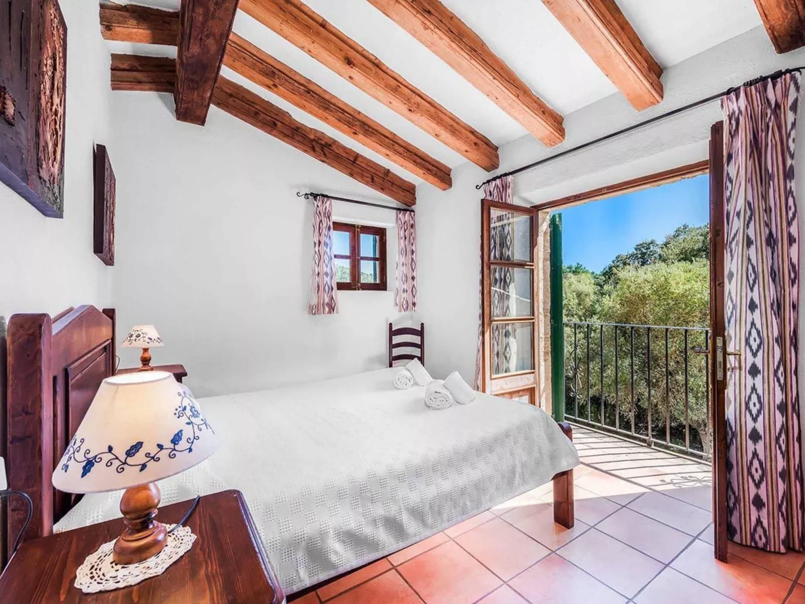 Finca Tomas, Cala Sant Vicenç-Drinnen