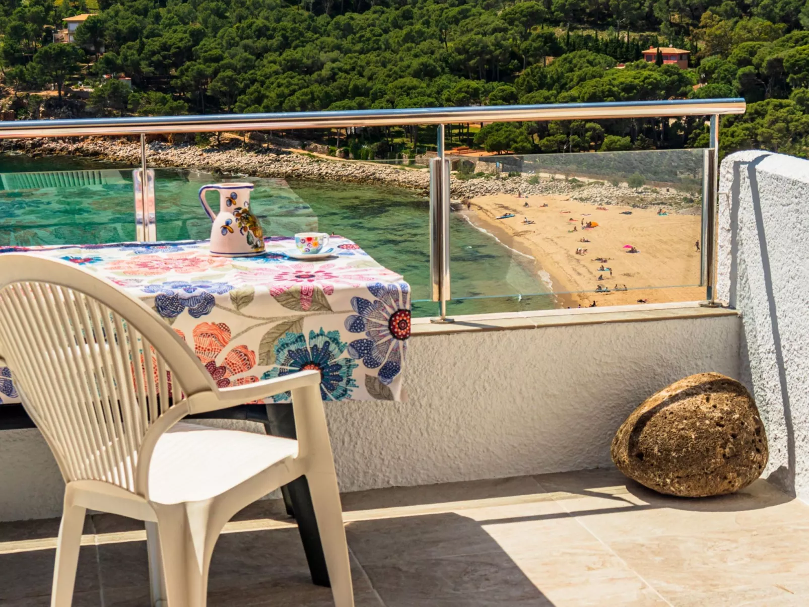 Costabravaforrent Palas Atenea ist eine wunderschöne Villa mit unglaublichem Bl-Dehors
