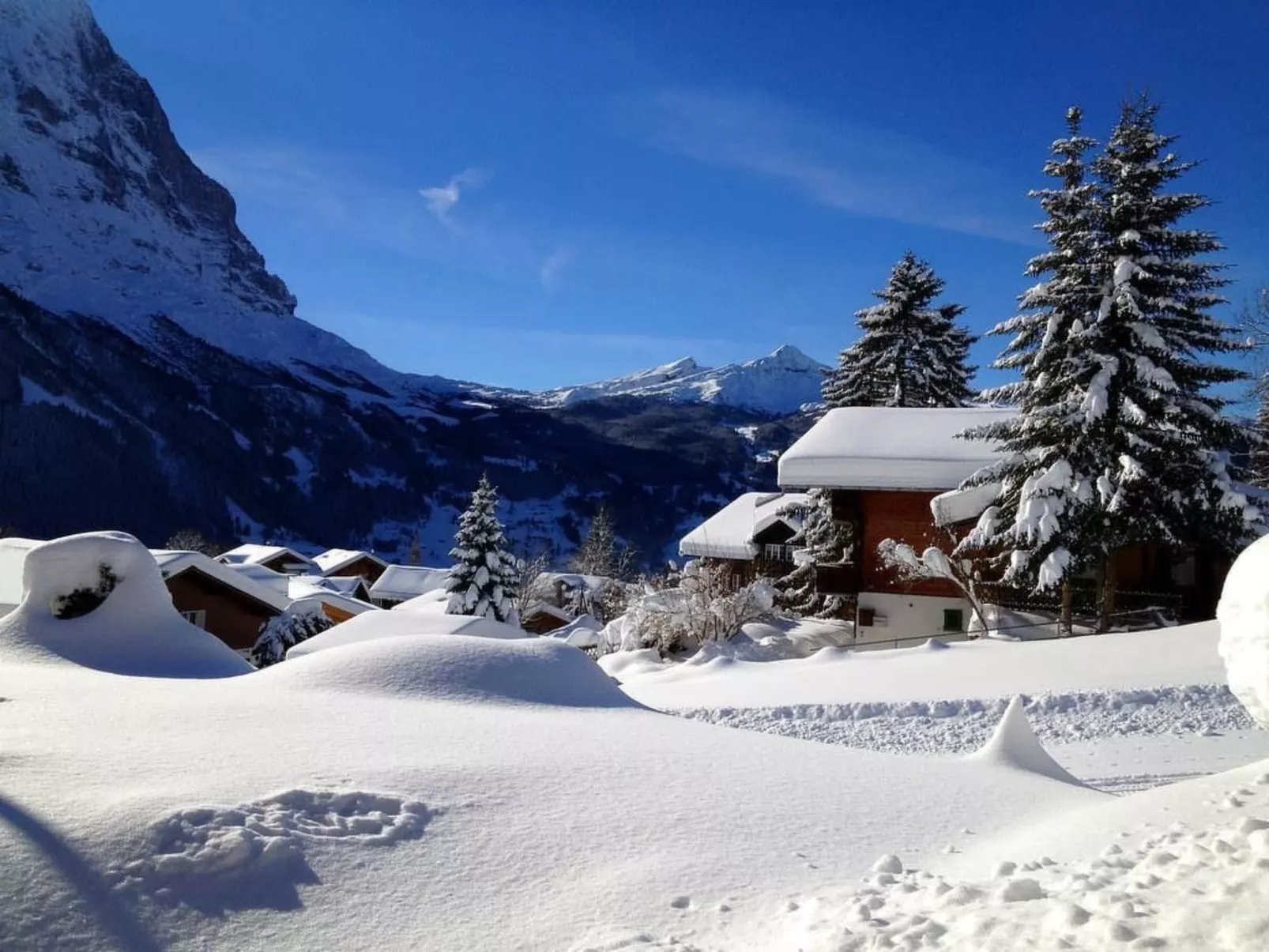 Chalet Mislin, Grindelwald direkte Bergsicht-Draußen