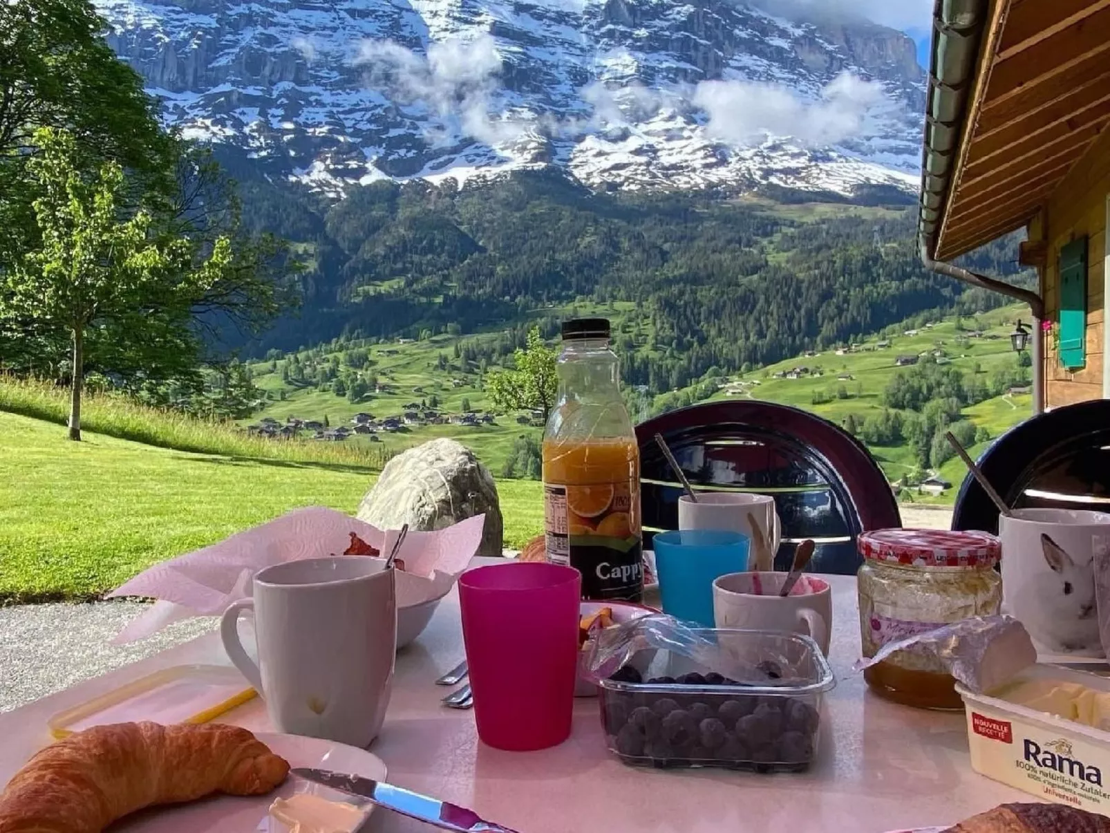 Chalet Herrschaft 4 Bett Wohnung-Dehors