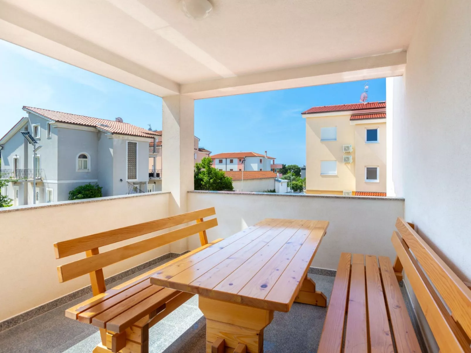 Für 7 Personen ca. 100 m&sup2; in Medulin, Istrien (Medulin und Umgebung)-Draußen