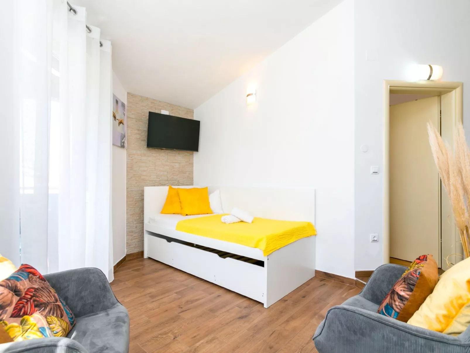 Für 3 Personen ca. 35 m&sup2; in Medulin, Istrien (Medulin und Umgebung)-Drinnen