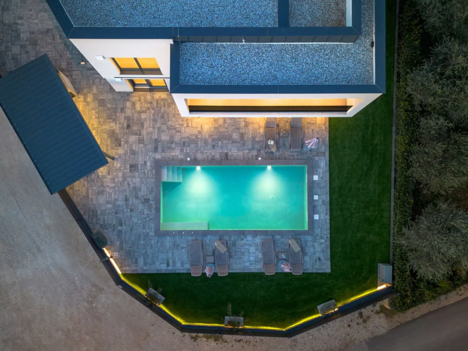 Ferienvilla "Villa Mila" mit eigenem Pool-Drinnen