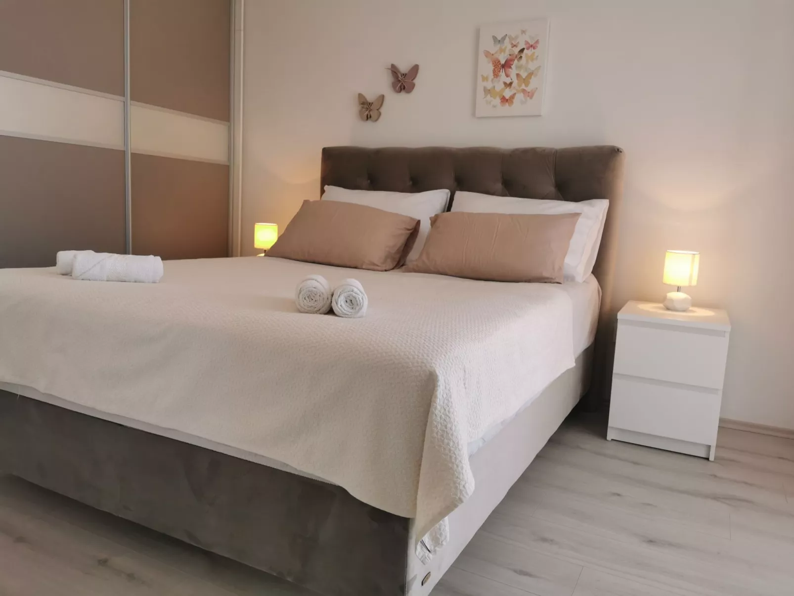 Gemütliche 2-Schlafzimmer-Wohnung mit Meerblick, Crikvenica-Drinnen