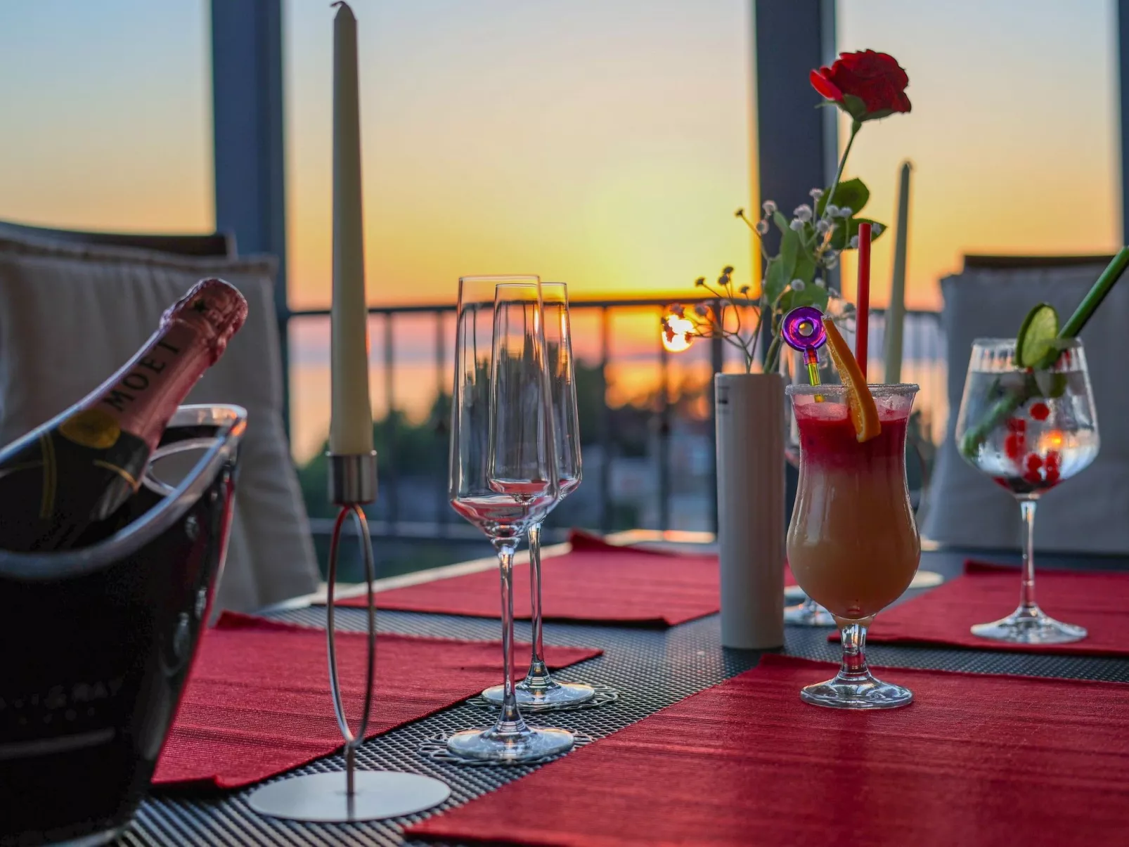 Penthousewohnung mit Whirlpool und Meerblick-Outside