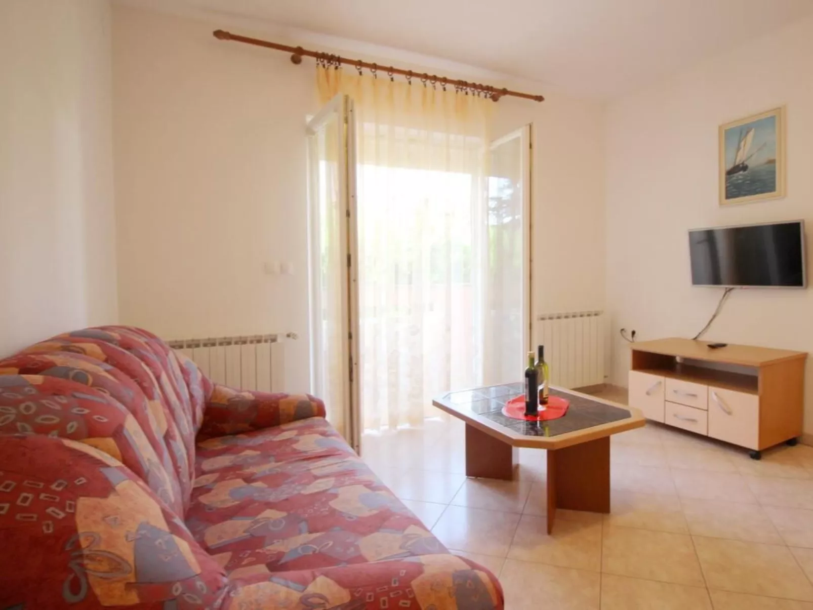 Appartement in Baška mit Eigenem Balkon-Drinnen