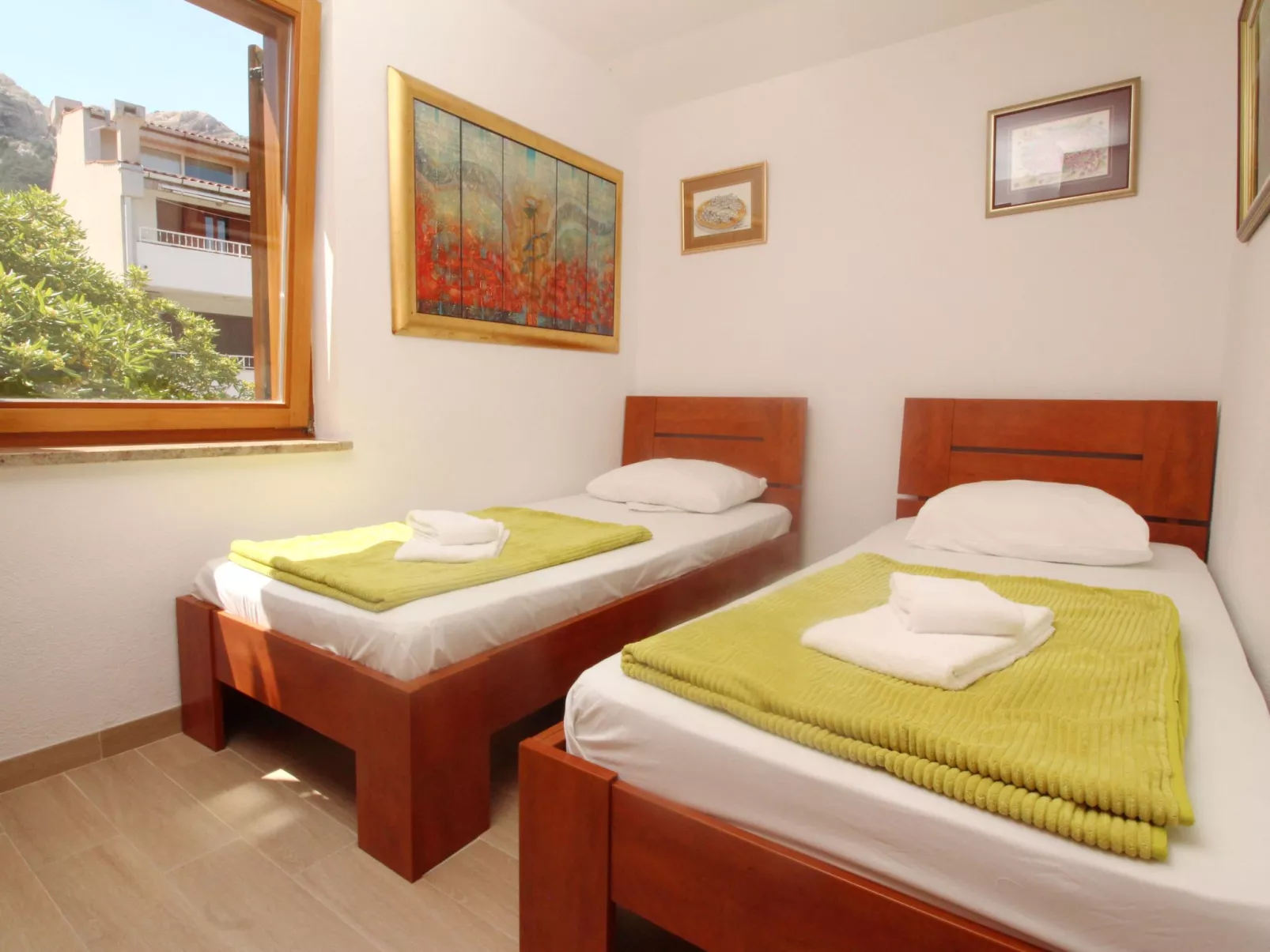 In Baška mit Eigenem Balkon-Drinnen