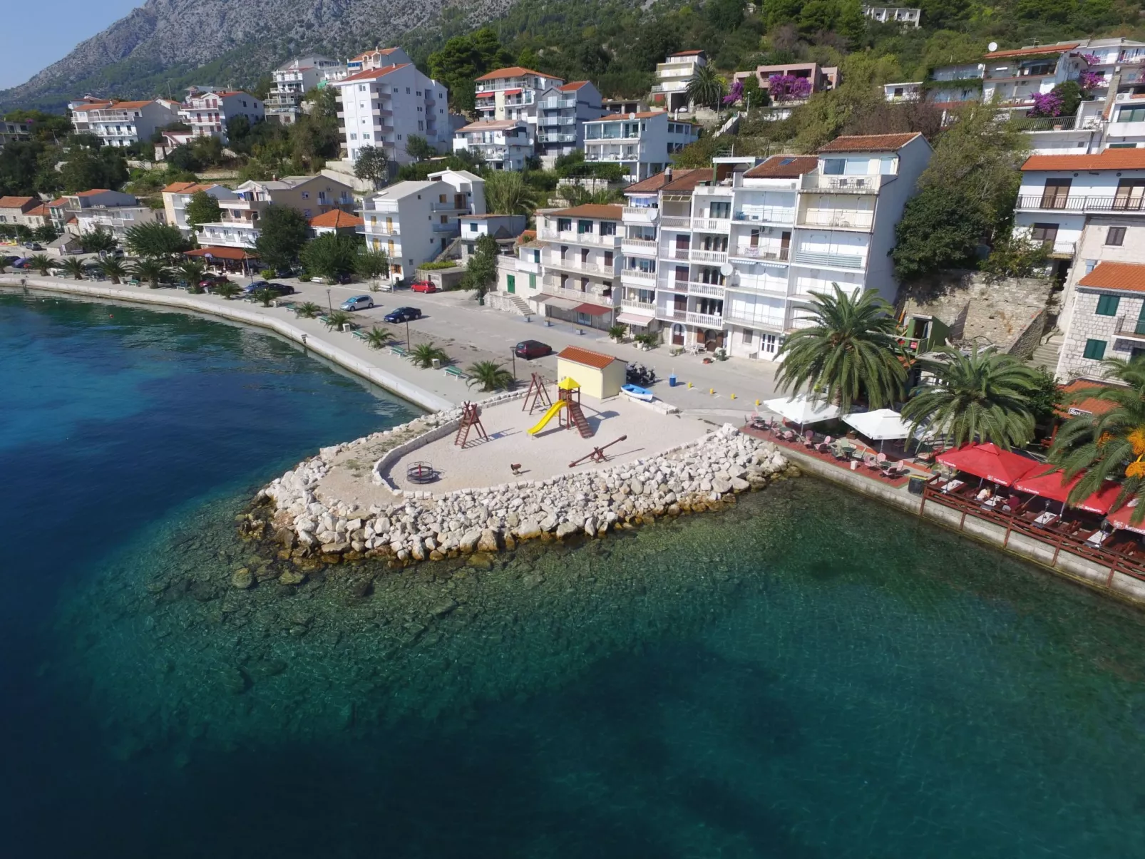 Komfortables Studio-Apartment mit Meerblick-Outside