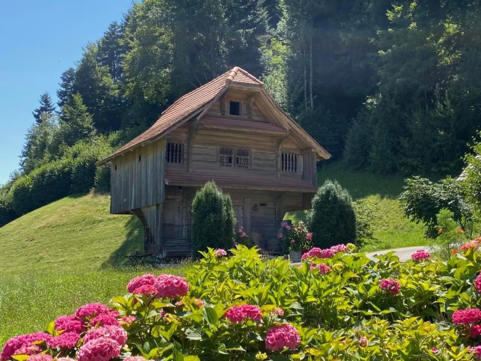 Altes Bauernhaus 1793 in Willisau-Dehors