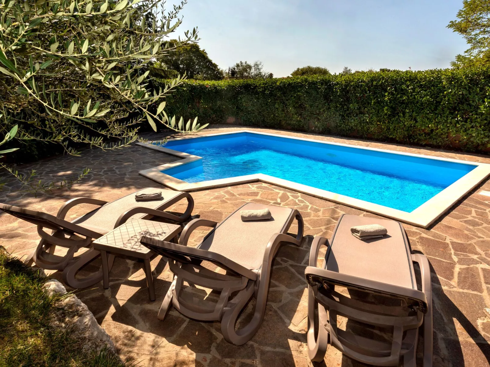 Ferienvilla "Nina" mit eigenem Pool-Dehors