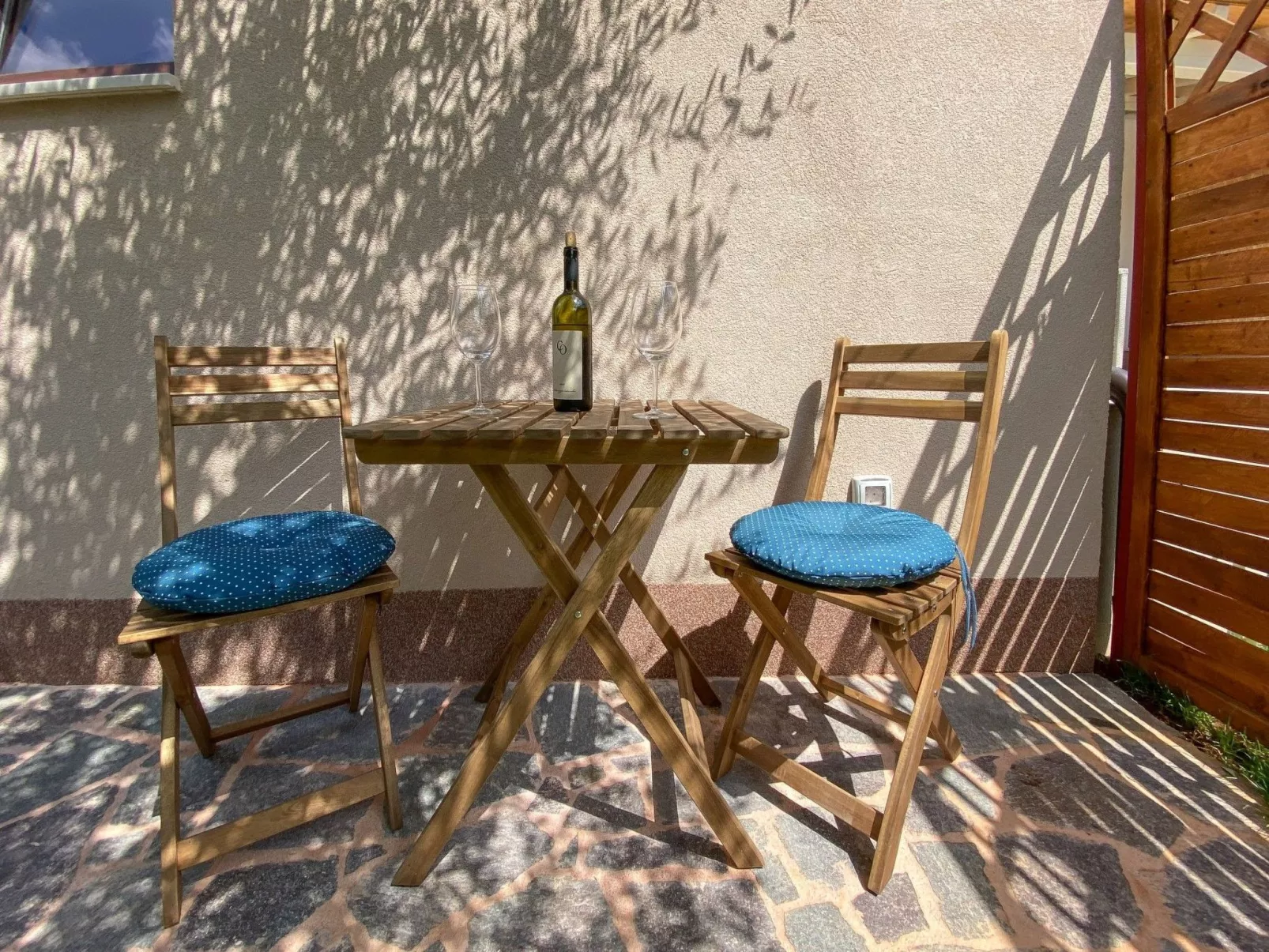 Gemütliches Studioappartement Doris-Draußen