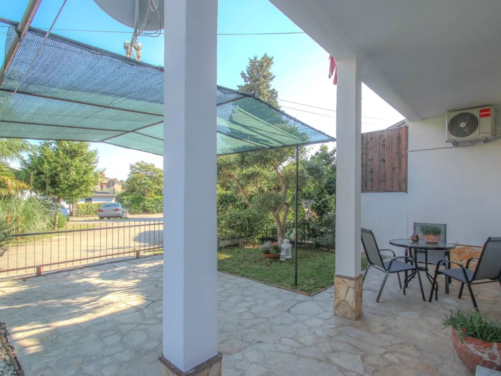 Studio-App mit Terrasse für 2 Personen-Draußen